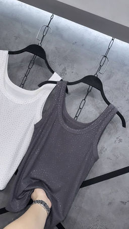 Майка крутого качества с камешками - Ksa фото 2