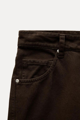 TRF RELAXED OVERSIZE MID-RISE JEANS - Zara фото 8