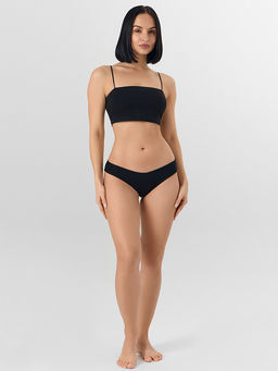 Цена за 2 штуки! Трусы бразилиана женские черные - Mark formelle фото 6