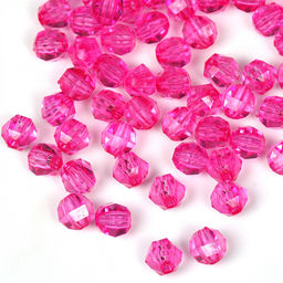 Бусины акриловые MAGIC HOBBY арт.MG.3244-26 цв.26 розовый &Oslash;10мм уп.500г