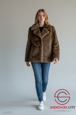 Эко шуба из искусственного меха