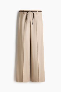 Pantal?n bootcut en mezcla de lino - H&m фото 2