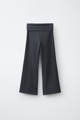 LEGGING FLARE BANDAS LATERALES / Gris antracita - Zara фото 2