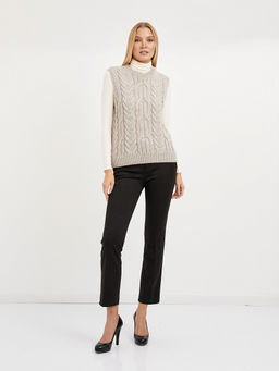 брюки женские базовые укороченные