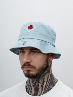 Панама DJINNS арт. Bucket Hat New Diamond (голубой)