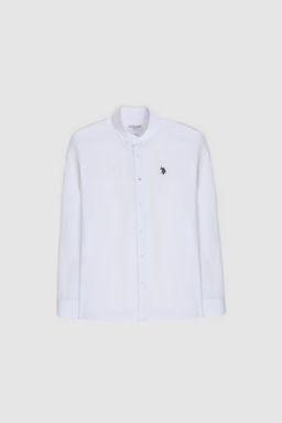 Erkek Beyaz Uzun Kollu Basic G_mlek - U.s. polo assn фото 7