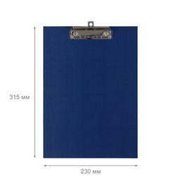 Expert Complete Classic Планшет PVC мет. прижим A4 50 шт. синий EC18722