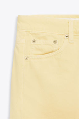 TRF MID-WAIST DENIM BERMUDA SHORTS - Zara фото 27