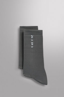 CALCETINES T?CNICOS ENTRENAMIENTO PACK 2 / Gris antracita - Zara фото 2