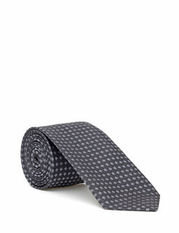 Черный шелковый галстук - Cacharel фото 7