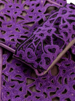 Перчатки женские ш/п F-0160 l.violet - Eleganzza фото 29