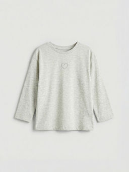 Bisiklet Yaka Nak??l? K?z ?ocuk Ti??rt