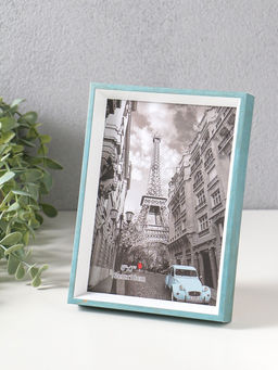 Фоторамка пластик 13х18 см "Данте" голубая лагуна 19х13,8х2,5 см