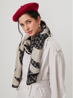 Большой, мягкий, тонкий и очень нежный двусторонний палантин - Tantino фото 5