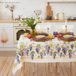 Скатерть «Этель» Provence, 110×150 +/- 3 см, 100% хлопок, саржа 190 г/м²