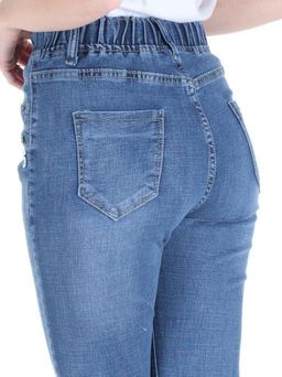 886 Джинсы на резинке женские FASHION WEAR - Фабричный китай фото 7