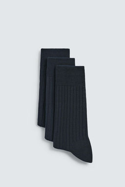 3-PACK OF RIBBED SOCKS - Zara фото 5