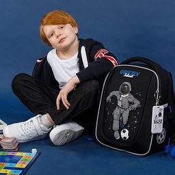 RAf-393-6 Рюкзак школьный с картхолдером на держателе - Grizzly фото 4