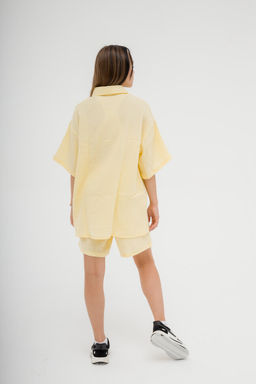 МУСЛИН ДВУХСЛОЙНЫЙ Женский костюм с рубашкой 100% ХЛОПОК - Knitka wear фото 10