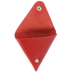 Футляр для монет Croco-Ф-700 натуральная кожа красный матовый (16) 265330  фото 3