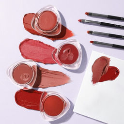 FOCALLURE Кремовые румяна помада Creamy Lip & Cheek Duo тон D05 терракотовый, 5 г  фото 6