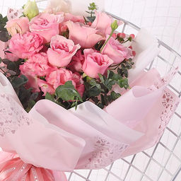 Цена за 20 шт. Плёнка матовая для цветов, с рисунком Амур, сиреневая, 60?60 см