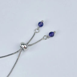 Браслет регулируемый с Аметистом