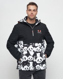 Куртка-анорак спортивная мужская белого цвета 88629Bl