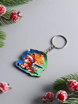 Цена за 3 шт. Брелок для ключей на кольце «Лошадь. Берегу дом», 4×4 см