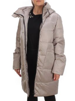 S21122 BEIGE Куртка зимняя женская облегченная Y SILK TREE (150 гр. холлофайбер) - Fashion фото 9