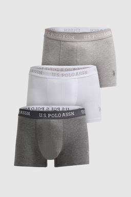 Erkek Antrasit Melanj 3l_ Boxer Tak_m_