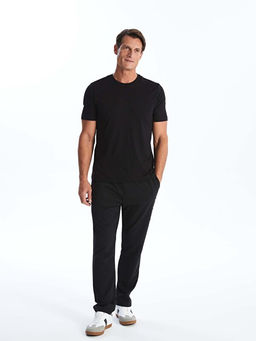 Bisiklet Yaka Penye Erkek Ti??rt