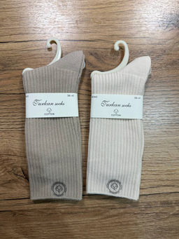 BK1026 Носки, 1 пара БЕЖЕВЫЙ