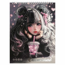 Альбом для рисования (Скетчпад) 185х250 мм, 30 л, блок - рисовальная бумага 160 г/м?, арт. 70036 ДЕВ