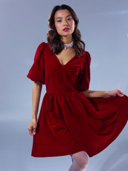 Платье женское красное - Mark formelle фото 5