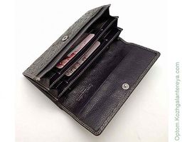 Большой женский кожаный кошелек Sergio Valentini СВ 3184-127/9