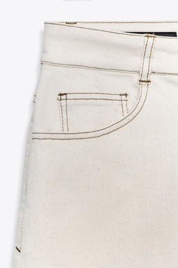 Z1975 DENIM MOM FIT BERMUDA SHORTS - Zara фото 12