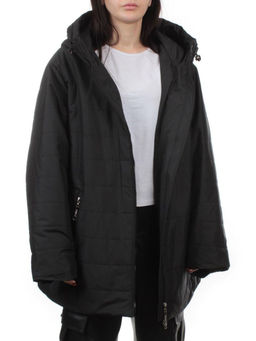 F-801 BLACK Куртка демисезонная женская (100 гр. холлофайбер) - Fashion фото 6