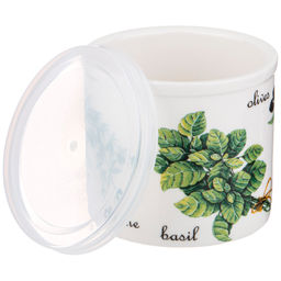 БАНКА С ПЛАСТИК. КРЫШКОЙ LEFARD СЕКРЕТНЫЕ ИНГРЕДИЕНТЫ 9,5*8,5 СМ 300 МЛ фото 3