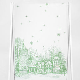 Полотенце 5с22.312ж1 Городской пейзаж(ДТЭ травка) 50х180 см