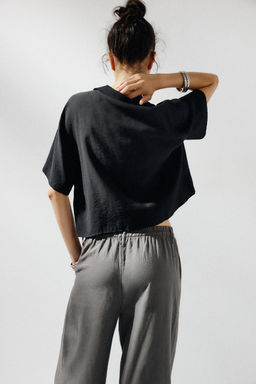 FLOWING SHIRT WITH POCKET - Zara фото 21