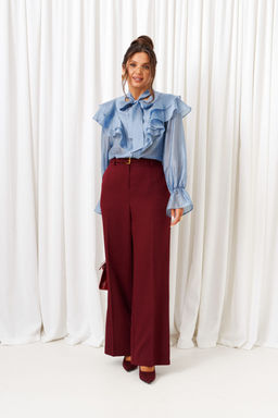 Костюм Beautiful Free 6441 марсала+голубой