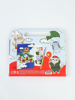 Подарочный набор, ежедневник А5, магнитные закладки, ручка «Юный герой»