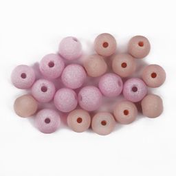 Бусина стеклянная Zlatka LVBD-01 6 мм 5 х 20 шт в пакете с картонным еврослотом №02 ассорти