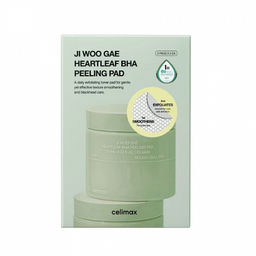 Celimax Ji Woo Gae Heartleaf BHA Peeling Pad 5ea - Тонизирующие пилинг-пэды с BHA-кислотой 5 шт