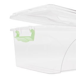 Контейнер для хранения п/эт. 2,5л прямоугольный (с ручками)