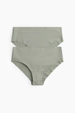 Pack de 2 bragas hipster efecto invisible