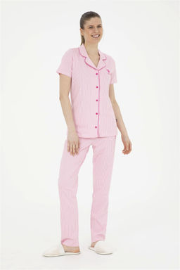 Женский розовый пижамный комплект Неожиданная скидка в корзине