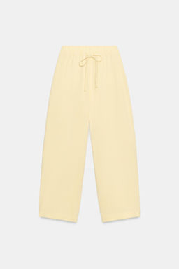 PANTAL?N R?STICO CORDONES / Amarillo