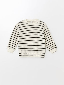 Bisiklet Yaka K?z ?ocuk Sweatshirt